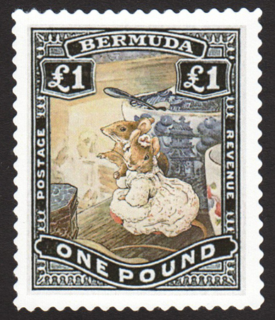 Bermuda Potter Stamp