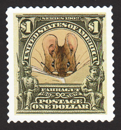 Potter Mouse Stamp