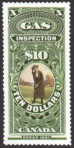 Golf Gas Stamp